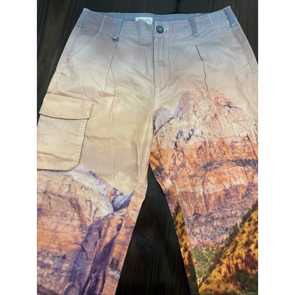 Anthropologie Pilcro RARE PHOTO SAMPLE NEW Sz 30 Joggers Rocky Mountain - Picture 4 of 14